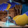 Welding gloves heavy duty