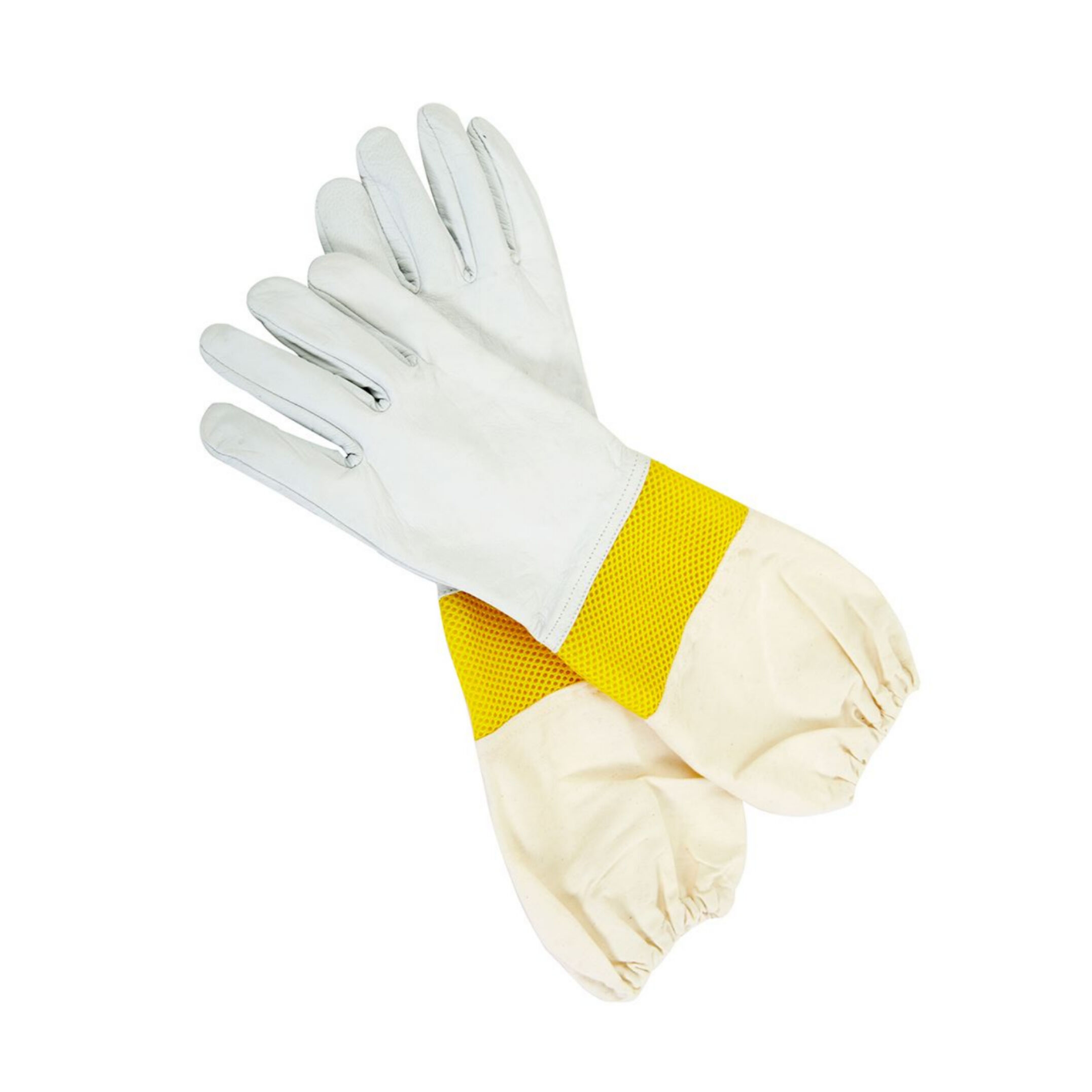 Beekeeping Gloves goatskin Leather white